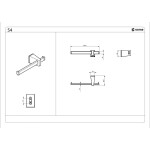 Бумагодержатель Sonia 156306