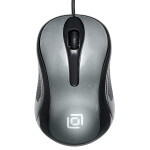 Мышь Oklick 385M черный/серый