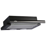 Встраиваемая вытяжка Elikor Интегра 60П-400-В2Л черный/черный