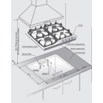 Встраиваемая газовая варочная панель Gefest СГ СН 1210 К5
