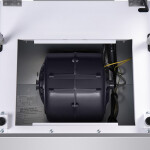 Каминная вытяжка Maunfeld Mersey 60 нержавеющая сталь/белое стекло