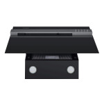 Каминная вытяжка Maunfeld Bridge Line 50 черный/полоска сатин