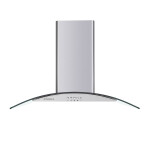 Каминная вытяжка Maunfeld Ancona Plus A 60 нержавеющая сталь/прозрачное с