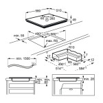 Встраиваемая индукционная варочная панель Electrolux EIV 634