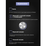 Встраиваемый электрический духовой шкаф Zigmund & Shtain E 136 B