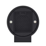 Каминная вытяжка Maunfeld Lee Side C 39 черный