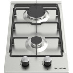 Встраиваемая газовая варочная панель Hyundai HHG 3230 IX
