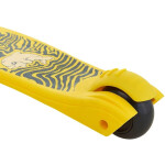 Самокат Ridex 3-х колесный Wave, 120/90 мм желтый/серый