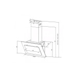 Каминная вытяжка Midea MH60AN300GB