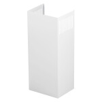 Каминная вытяжка Krona Bella 600 white push button