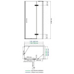 Душевой уголок WasserKraft Aller Black 10H07RB