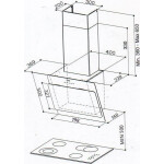 Каминная вытяжка Faber Cocktail WH A80 EG8 (110.0252.428)