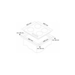 Встраиваемая электрическая варочная панель Simfer H60E04M011