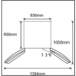 Холодильник Korting KNFM 81787 GB