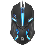 Мышь Defender Cyber MB-560L черный (52560)