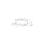 Встраиваемая вытяжка Krona Kamilla Eco 600 W