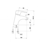 Смеситель для раковины Timo Beverly 0051F gold