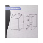 Встраиваемая посудомоечная машина Zigmund & Shtain DW 129.6009 X