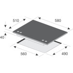 Встраиваемая газовая варочная панель Kaiser KCG 6380 W Turbo
