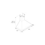 Каминная вытяжка Bertazzoni K90HERVIA