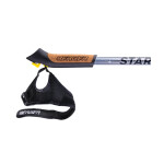 Палки для скандинавской ходьбы Berger Starfall 77-135 серый/чёрный/белый