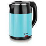 Чайник электрический BBK EK1709P черный/бирюзовый