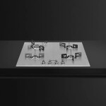 Встраиваемая газовая варочная панель Smeg PXL664