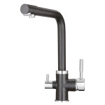 Смеситель для кухни Granula GR-2015 черный