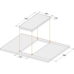 Встраиваемая индукционная варочная панель Hebermann HBKI 3020.1 B