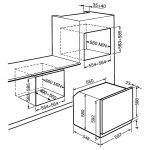 Встраиваемый электрический духовой шкаф Smeg SFP805AO