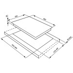 Встраиваемая газовая варочная панель Smeg SR764PO