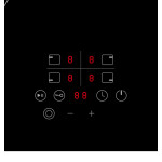 Встраиваемая электрическая варочная панель Hebermann HBKC 6042.1 B