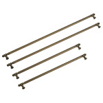 Комплект ручек для холодильников Smeg KMOFQ7-1