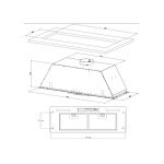 Встраиваемая вытяжка Korting KHI 9931 RN