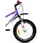 Велосипед Forward Unit 20 2.0 фиолетовый/белый 2022 г 10,5" IBK22FW20062