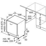 Встраиваемая посудомоечная машина Bosch SMV 4HVX33E
