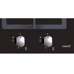 Встраиваемая газовая варочная панель Cata SCI 3002 BK