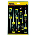 Набор отверток Stanley 8шт Cushion Grip (0-65-011)