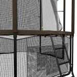 Батут Unix Line 10 ft inside black/brown