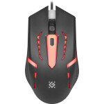 Мышь Defender Flash MB-600L черный (52600)