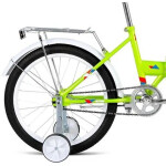 Велосипед Altair City Kids 20 compact зеленый 2022 г 13" IBK22AL20034