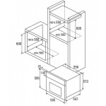 Встраиваемый электрический духовой шкаф Cata MDS 7208 WH