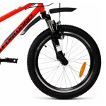 Велосипед Forward Unit 20 2.0 красный/черный 2022 г 10,5" IBK22FW20061