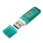 Флэш-накопитель Smartbuy Glossy 8GB green