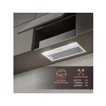 Каминная вытяжка Weissgauff Alpha 50 PB WH