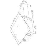 Каминная вытяжка Dach TIFANI 60 ivory