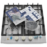 Встраиваемая газовая варочная панель Zugel ZGH451X