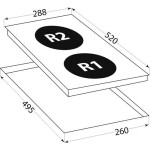 Встраиваемая индукционная варочная панель Lex EVI 320 BL