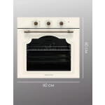 Встраиваемый электрический духовой шкаф Zigmund & Shtain E 137 X