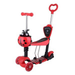 Самокат Novatrack Disco-kids красный (120SB.DISCOKIDS.RD9)